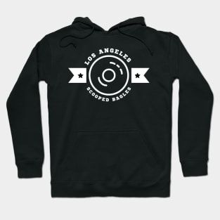 Los Angeles Scooped Bagels | Funny | Bagel Battle | Scooped Bagel Beef | New York City | Los Angeles | NYC | LA Hoodie